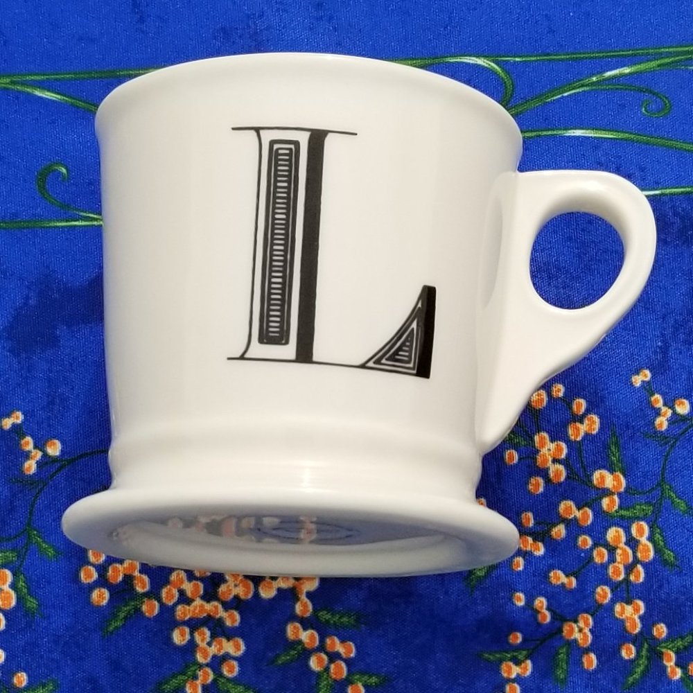 Anthropologie Monogram Mug (a.k.a. Mr. Mug) "L" ✨HP✨